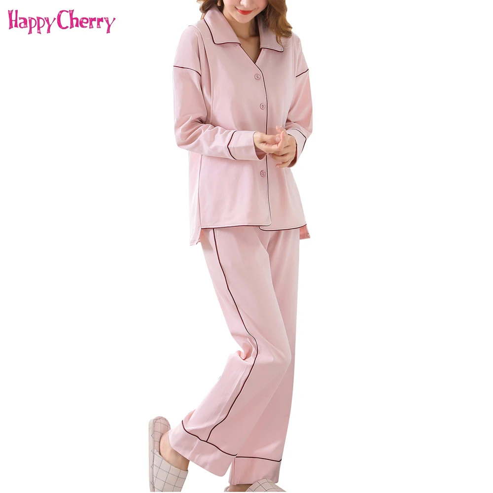 

Maternity Pajamas V-Neck Kimono Cotton Maternity Nursing Pajamas Pregnancy Clothes Homewear Sets Maternity Sleepwear Nightwear