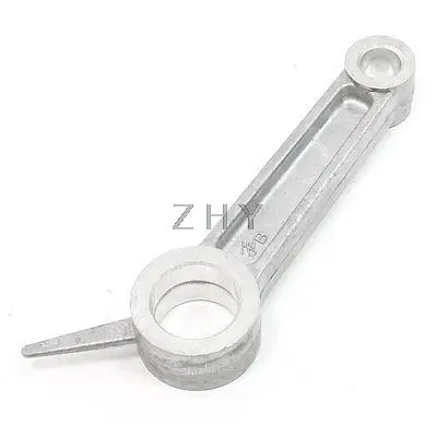 

Air Compressor Spare Part 24mm 12mm Bore Dia Connecting Rod Silver Tone