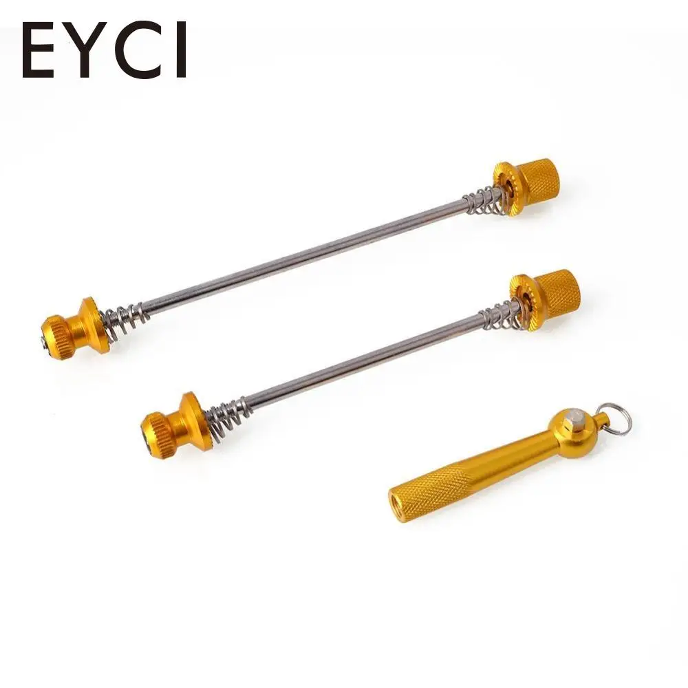 MTB Road Bike Wheel Locking Security Quick Release Skewers Anti Theft Skewer Set