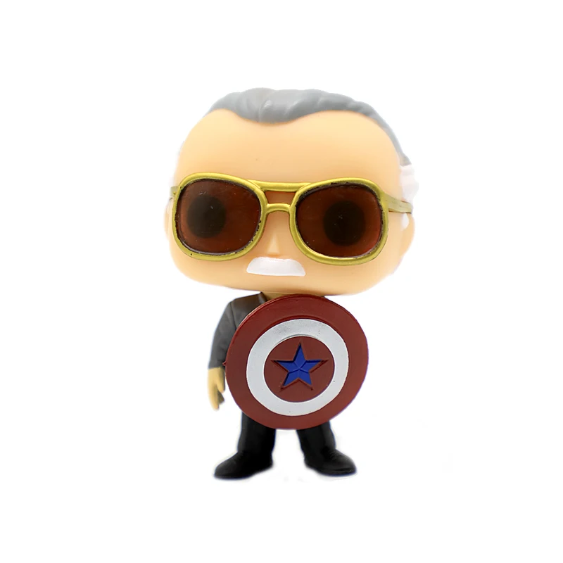 Funko POP Marvel Мстители: Endgame Стэн Ли и бесконечная перчатка Тор Капитан Америка Фигурки игрушки для детей подарок