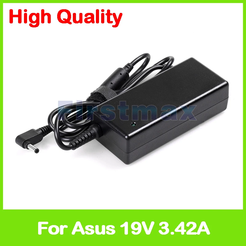 19V 3.42A 65W AC адаптер питания для ноутбука Asus Zenbook UX21A UX30 UX301 UX302 UX303 UX305 UX32 UX42 UX50 UX52