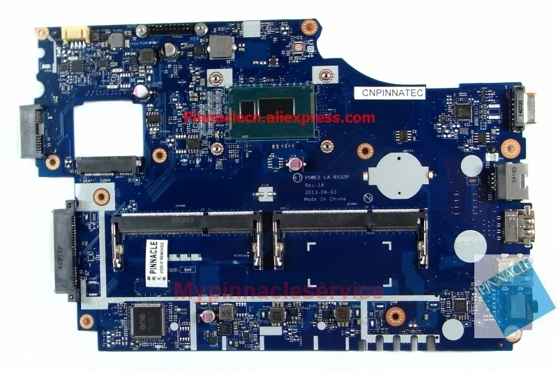 

NBMFM11009 2955U Motherboard for Acer Aspire E1-532 E1-572 LA-9532P