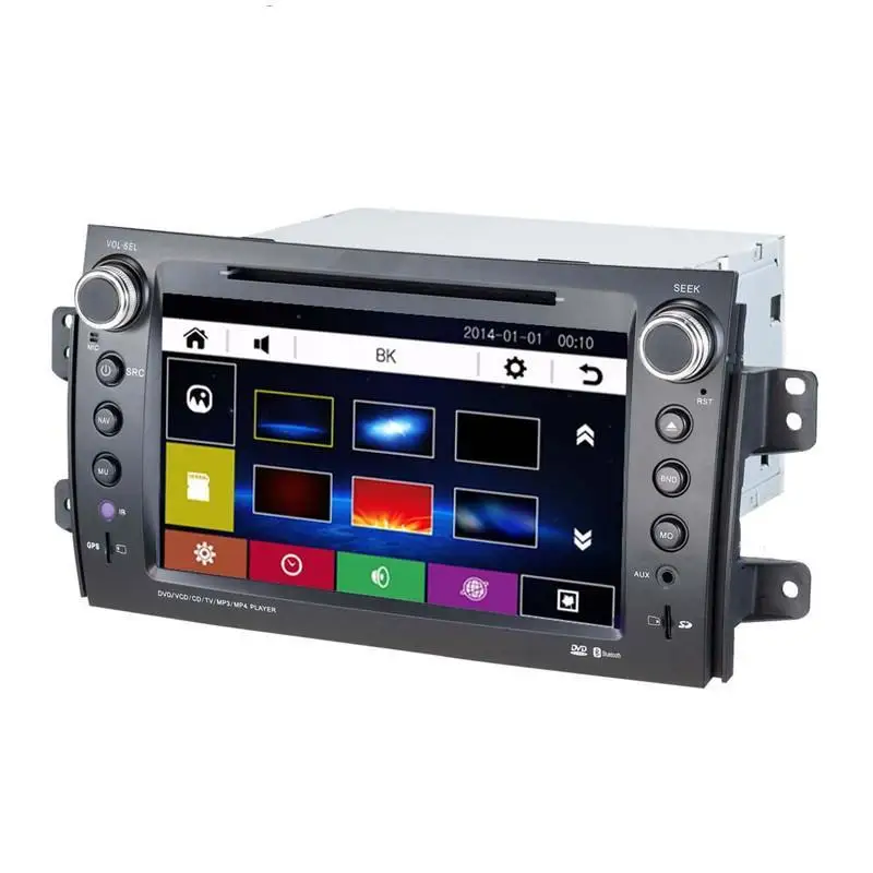 Sale 8" Car DVD player with GPS(optional),audio Radio stereo,BT/TV,car multimedia for SUZUKI SX4 2006 2007 2008 2009 2010 2011 2012 11