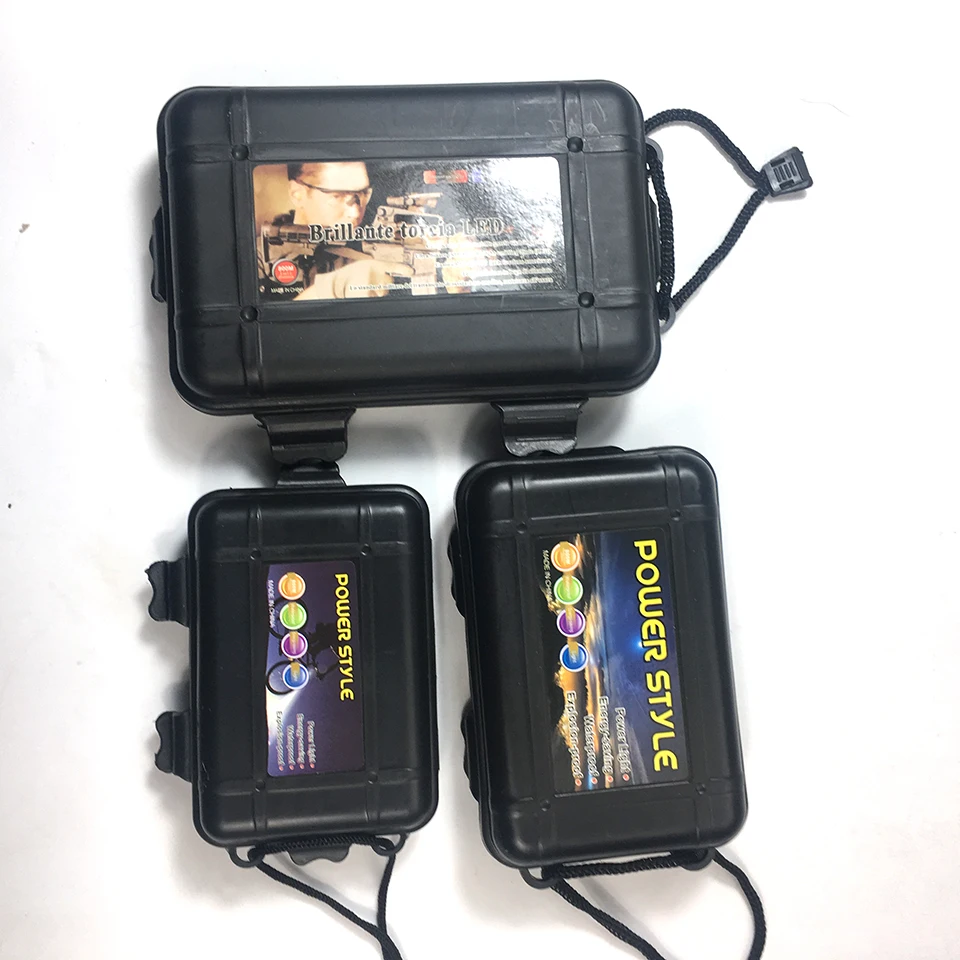 Archery Arrow Heads Case Plastic Tool Box Storage Arrowhead with Hand