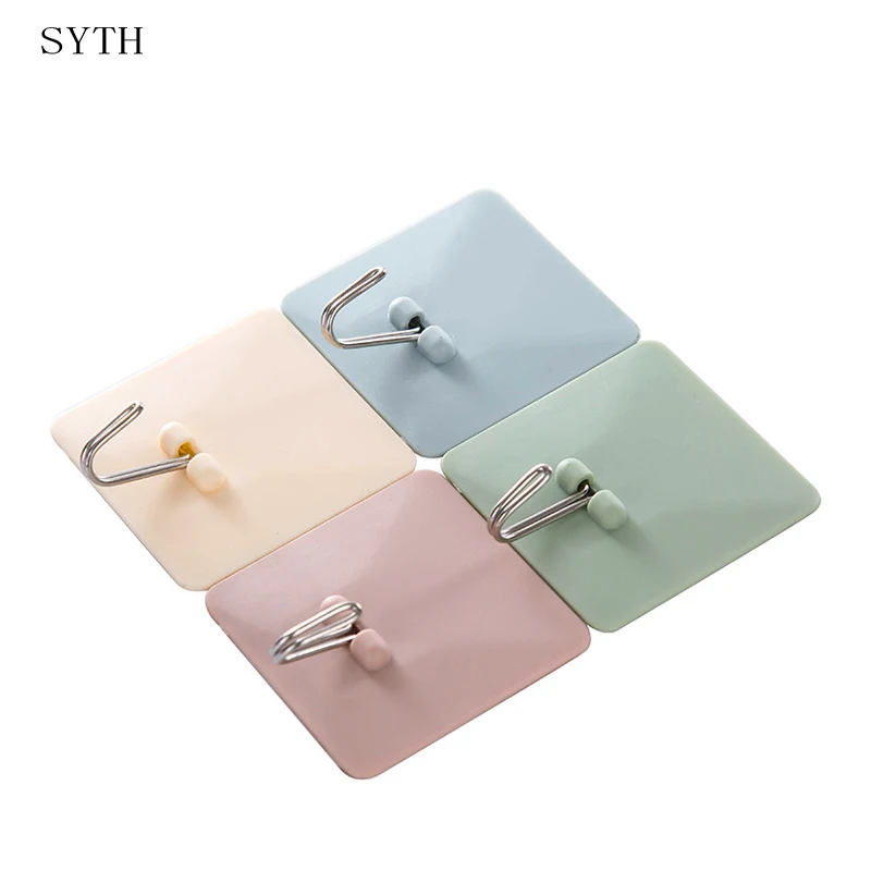 

SYTH 2019 Multifunction Storage Holder Strong Suction Cup Sucker Wall Hooks Hanger For Kitchen Bathroom Organizer Cooking Hook