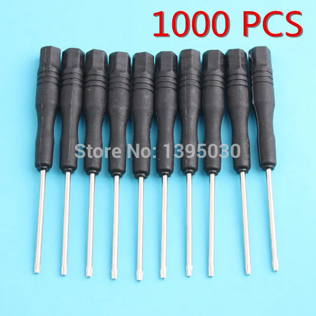 1000 шт./лот T6 Mini Torx отвертка/ручной инструмент (2 0) для мобильного