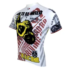 Дизайн мотоцикла гонщик с коротким рукавом Велоспорт Джерси мужские Весна и лето велосипедные Джерси