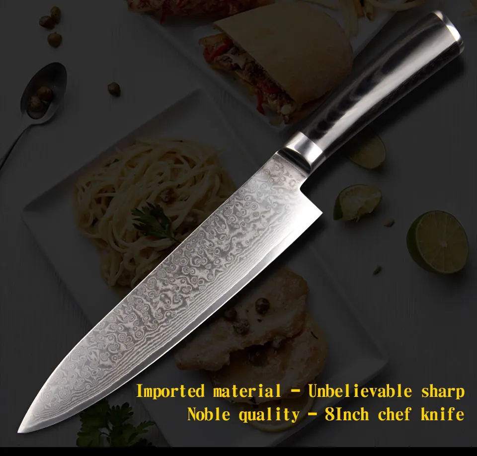 Damascus kitchen knives_01