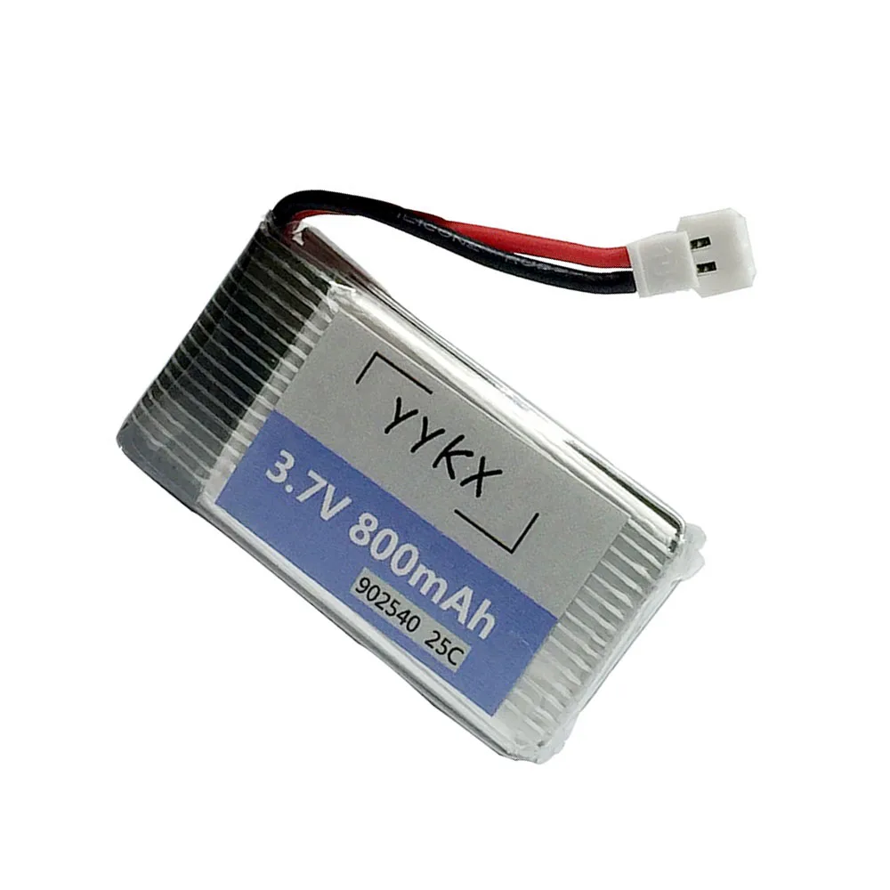Батарея 3 7 В 800 мАч 25c 902540 lipo для квадрокоптера Syma X5 x5c X5HC X5HW K60 RC лучшее качество