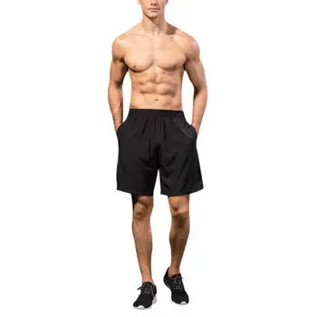 

New 2017 Shorts Men Fashion Fitness Elastic Waist Loose Summer Short Solid Casual Shorts Mens Clothing S-XXL 6Colors W13