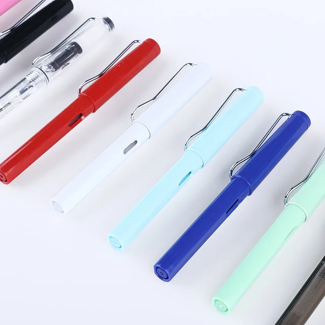 1pc Hot New Fashion Transpa Demonstrator Fountain Pen Cap 1pc Hot New Fashion Transpa Demonstrator Fountain Pen Cap Fine Nib Writing Tool School