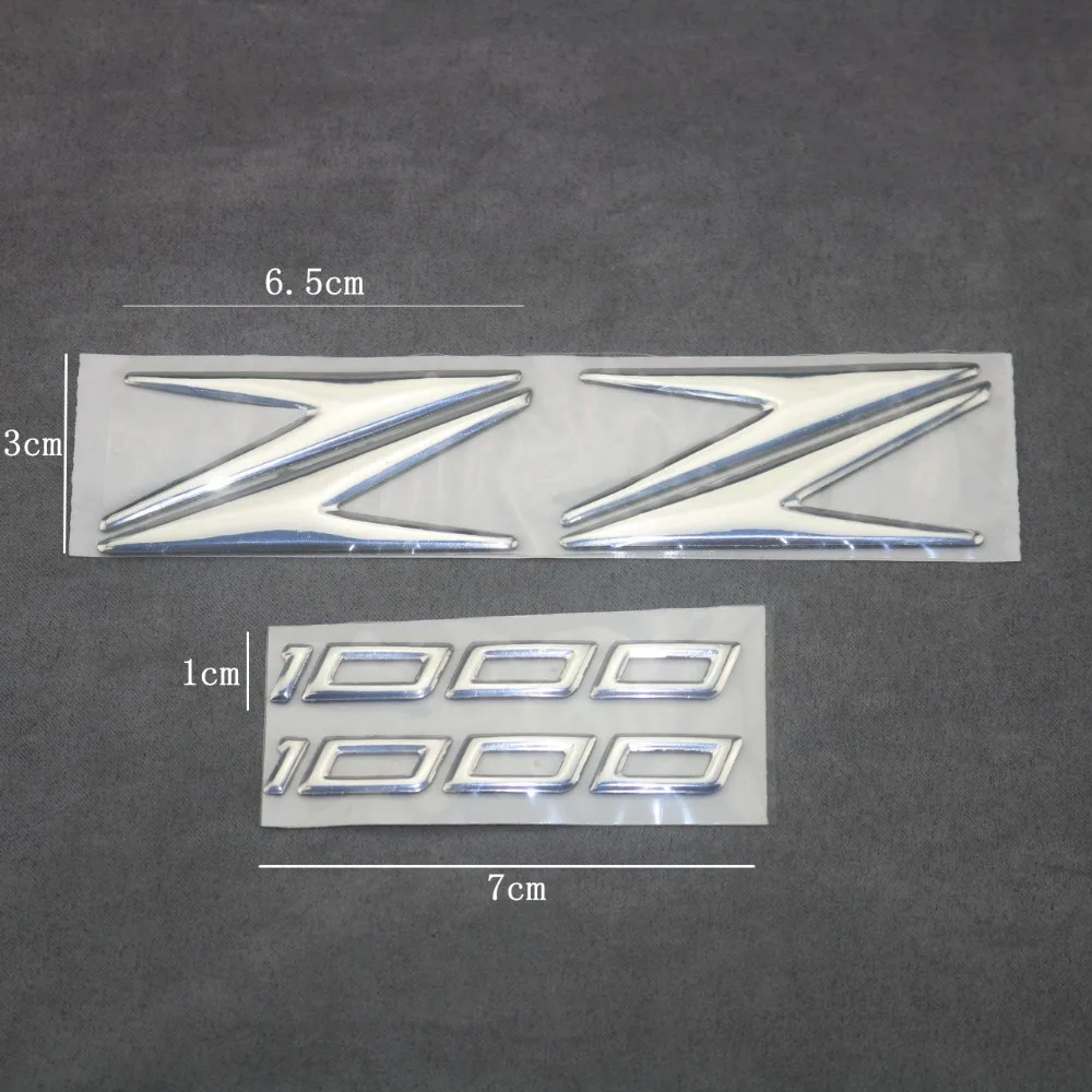 

3D Sticker Vinyl Decal Z1000 Logo Badge Z1000 Stickers For KAWASAKI Z1000