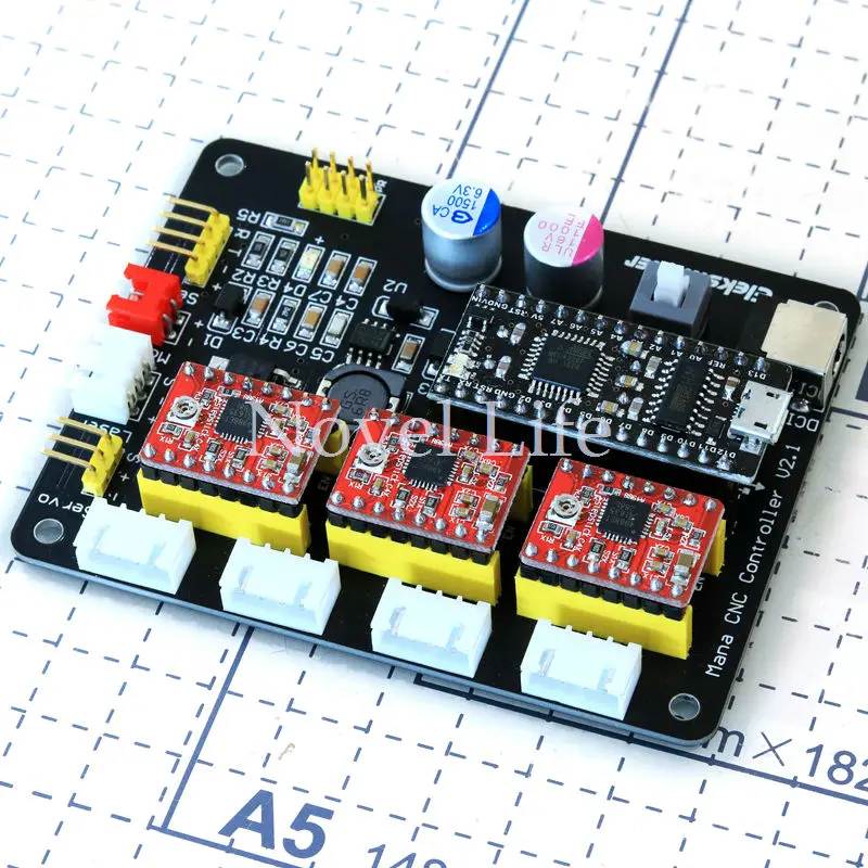 Elecksmaker  3 Axis Laser Engraver Controller Board 2