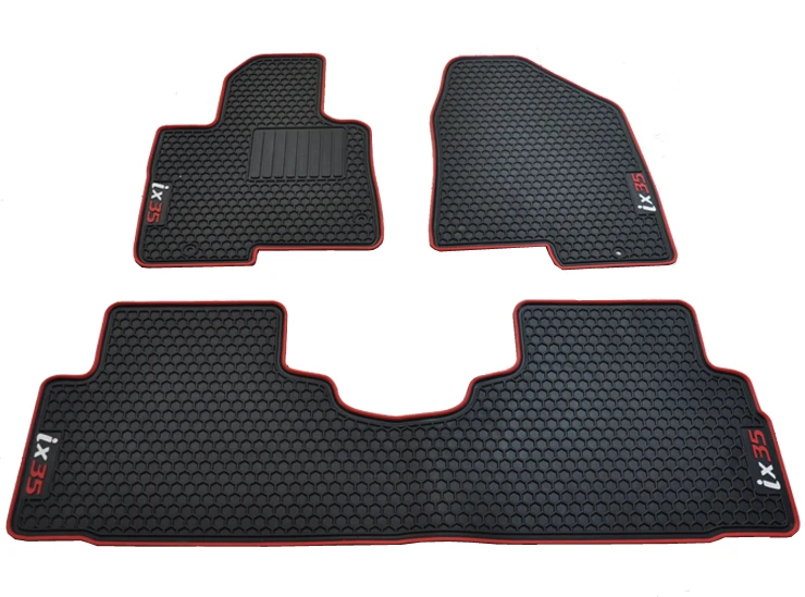 special car mats thick green waterproof non slip rubber carpets for ...