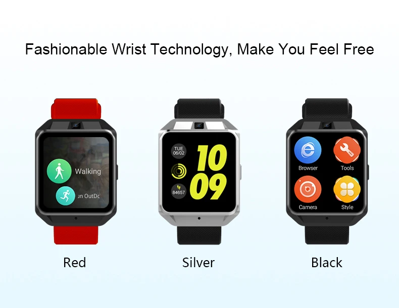 H5 4G smart watch Android ios phone MTK6737 Quad Core 1G RAM 8G ROM GPS WiFi Heart Rate smartwatch with xiao mi hua wei i phone