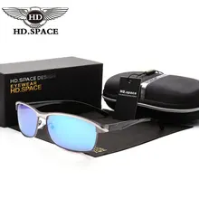HD Gafas Hombre Polarizadas gafas de Sol Mujer Diseñador de la Marca Gafas de Espejo Movimiento Policía Piloto Gafas de Sol de Conducción Gafas LD102
