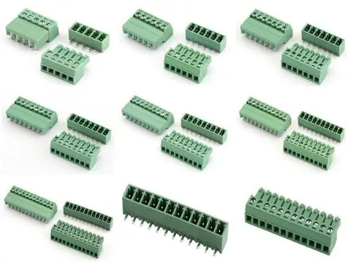 

2EDGK-3.81 2/3/4/5/6/7/8/9/10/11/12Pin Right Angle Terminal Plug Type 300V 8A 15EDG 3.81mm Connector Pcb Screw Terminal Block