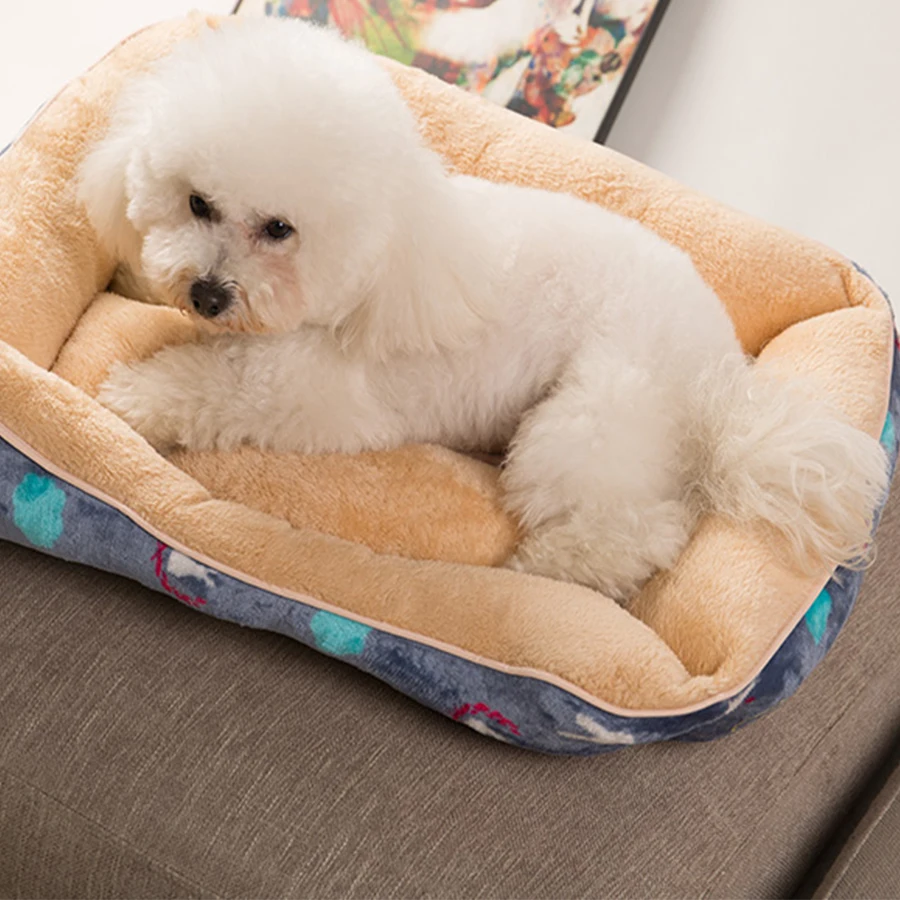 

Small Dog Bed Cats Cozy Dogs Mats Cute Pet Beds Puppy Space Dog Kennel Casinha De Cachorro Tents Lit Chien Pets Products 50Z1503