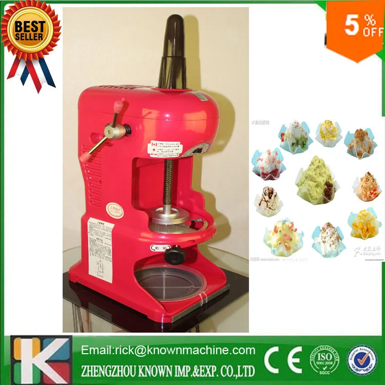 automatic electric taiwanese shaved ice maker / used shaved ice