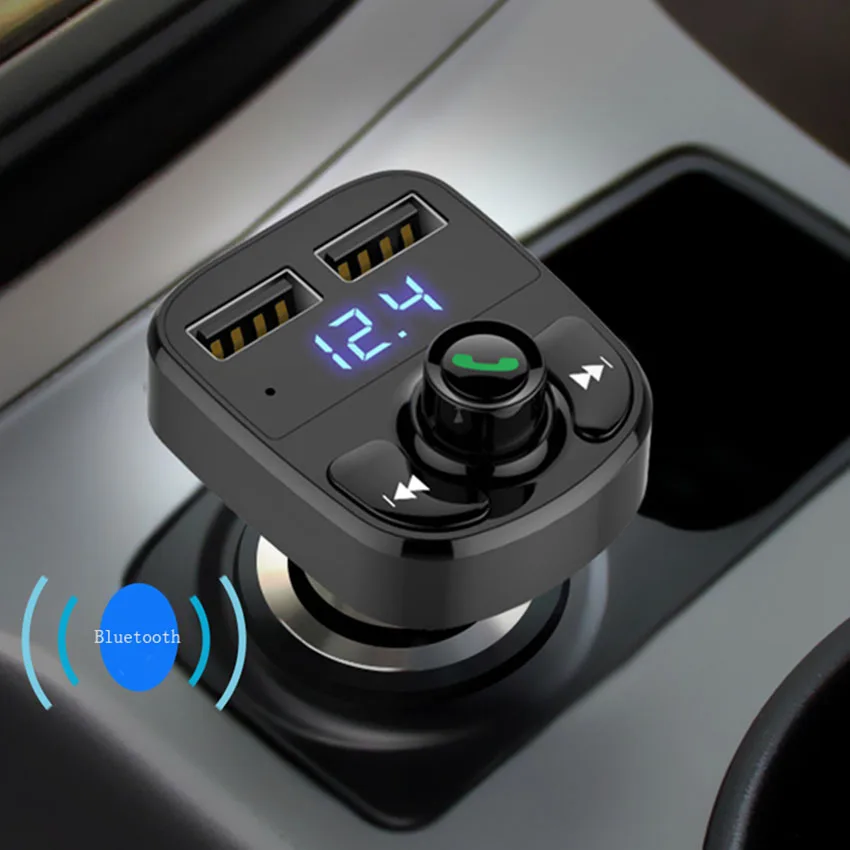 Buy Bluetooth Car FM Transmitter USB 3.1A Charger Mp3