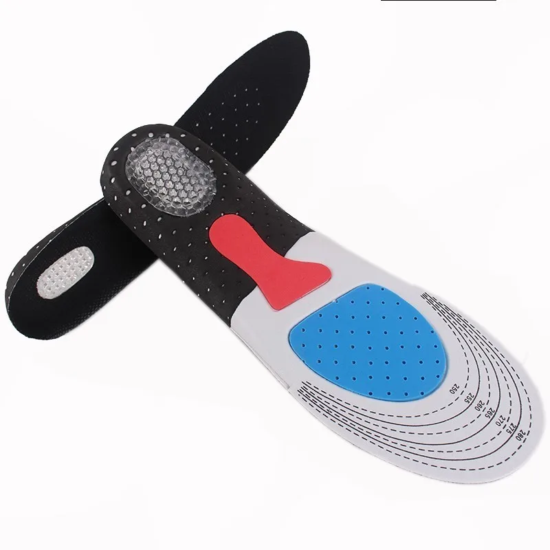 Free Size Sports Insole Pad Running Trekking Thickening Shock Absorption Unisex Insole Arch Support Breathable Shoes Pad