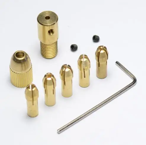

2015 NEW 0.5-3mm Small Electric Drill Bit Collet Micro Twist Drill Chuck Set