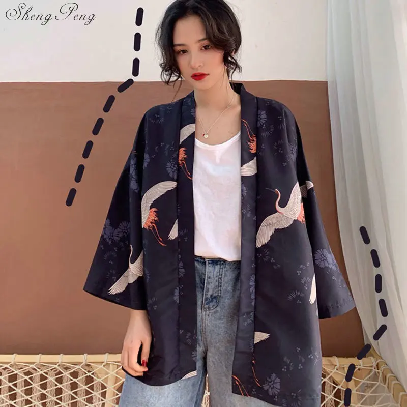 2019 традиционное японское кимоно летние женские Косплей Японская одежда традиционные японские кимоно девушка G095