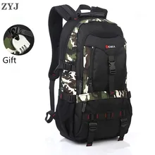 ZYJ камуфляжные деловые рюкзаки для ноутбука для путешествий водонепроницаемый походный спортивный кемпинг большой емкости школьный рюкзак
