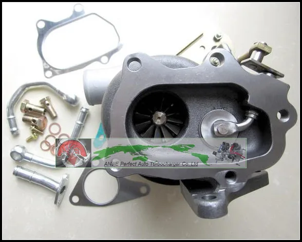 TD05 20G TD05-20G TD05-20G-8 Turbo Turbocharger For SUBARU Impreza WRX STI Turbine Engine EJ20 EJ25 MAX HP 450HP 5 bolts with gaskets pip