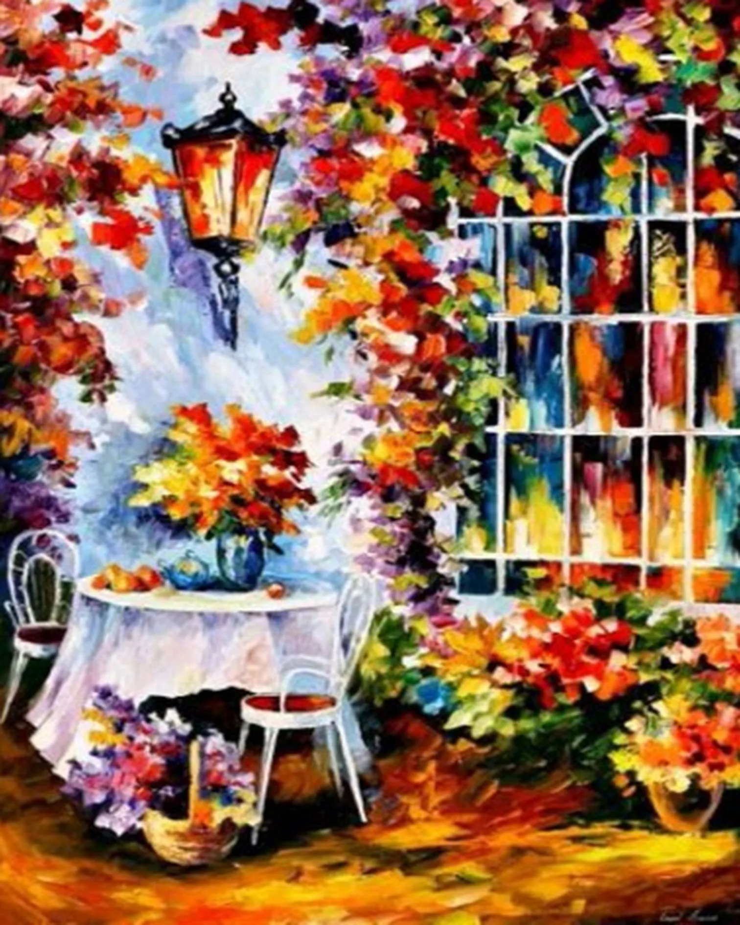 40X50 см (16 &quotX 20&quot) окрашенные сад пейзаж полный дрель положить вышивка Diy алмазов