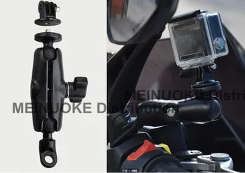 

Bicycle Motorcycle Scooter Rearview Mirror Mount for Gopro Hero Action Camera Compatible for RAM Mounts