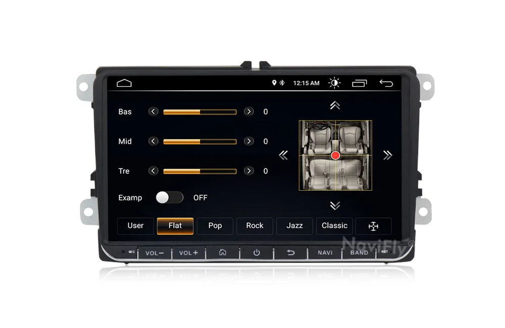 Perfect NaviFly Quad core Android 8.1 system car gps dvd player for Volkswagen SKODA GOLF 5 Golf 6 POLO PASSAT B5 B6 TIGUAN 8
