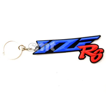 

2018 Latest Style Key Chain Motorcycle Rubber Keyring soft Keychain Key rings For Yamaha YZF R1 R6 r1 r6