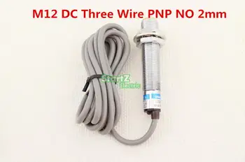 

M12 DC Three Wire PNP NO 2mm distance measuring Inductive proximity switch sensor LJ12A3-2-Z/BY