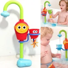 2016 New Style Baby Shower Bath Toys Shower Faucet Bathing Water Spraying Tool Dabbling Toys Gift