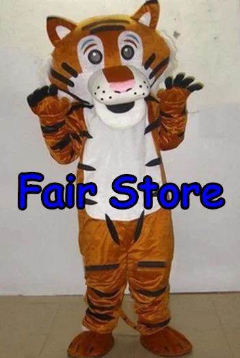 Талисман Тигра костюм взрослый размер дикое животное, тигр Mascotte наряд костюм EMS бесплатно SW169