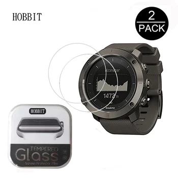 

2Pack For Suunto Traverse Alpha 0.3mm 2.5D 9H Clear Tempered Glass Screen Protector Sports GPS Smart Watch Film