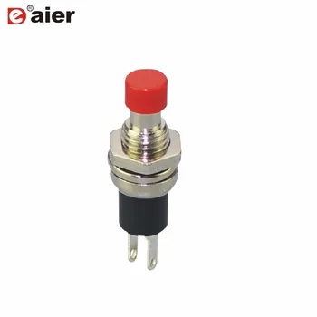 

10PCS 7mm Push Button Switch 2 Pins OFF-(ON) Momentary Normally Open 1A 250VAC Self-rest Switches