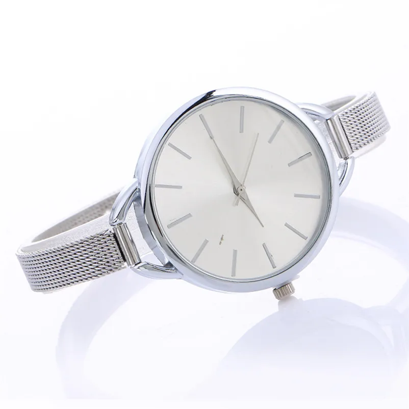 Fashion women's watches brand luxury fashion ladies watch Quartz Stainless Steel Mesh Belt Wrist Watch Relogio feminino M02 (8)