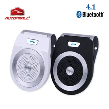 2017 Car Bluetooth Kit T821 Handsfree Speaker Phone Support Bluetooth 4.1 EDR Wireless Car Kit Mini Visor Can Hands Free Calls