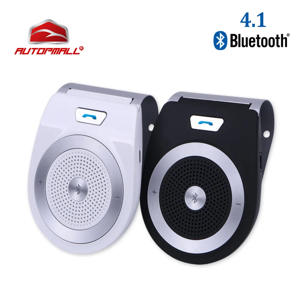 Baratos 2017 Kit de coche Bluetooth T821 altavoz del manos libres bluetooth 4.1 EDR Wireless Car Kit Mini visera puede manos libres llamadas