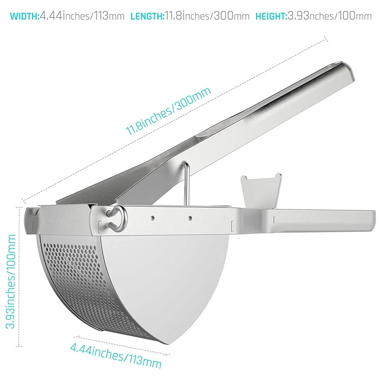 LMETJMA картофелеуборщик из нержавеющей стали картофелеуборщик сверхмощный картофелеуборщик для детского питания соковыжималка для фруктов и овощей KC0154