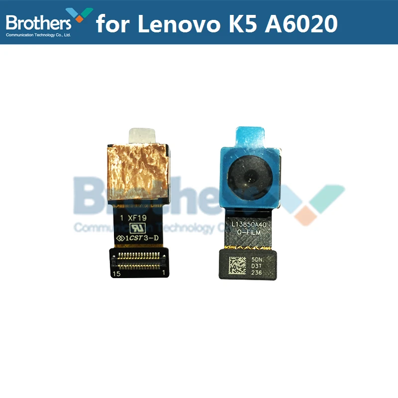 

Back Camera For Lenovo K5 A6020 Rear Big Camera For Lenovo K5 Rear Camera Module Flex Cable Original Replacement Parts Test Top