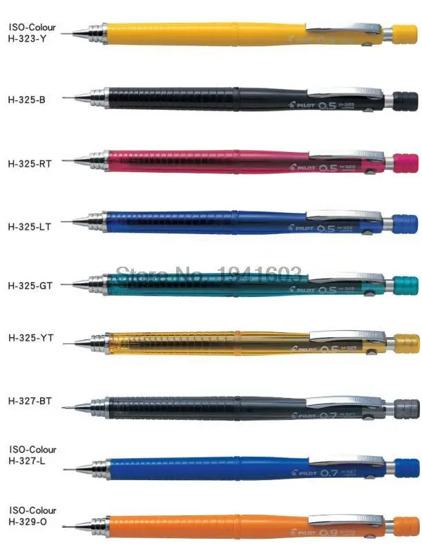 

2pcs/lot Mechanical Pencil 0.3/0.5/0.7/0.9 MM Origianl Japan PILOT H323/H325/H327/H329 Wholesale