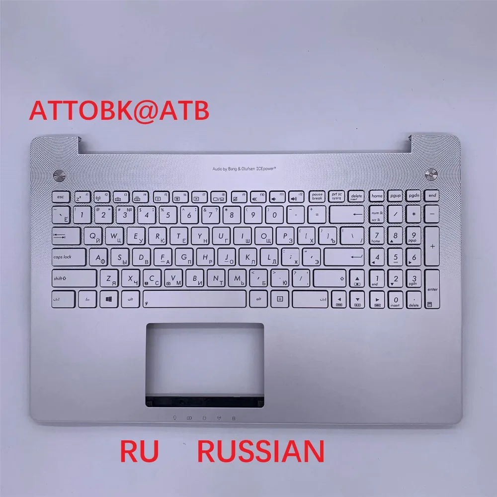 Русский стандарт подлокотник для ноутбука клавиатура для ASUS R552JV R552J N550JV N550JK N550LF Q550 Q550LF G550J G550JK с подсветкой