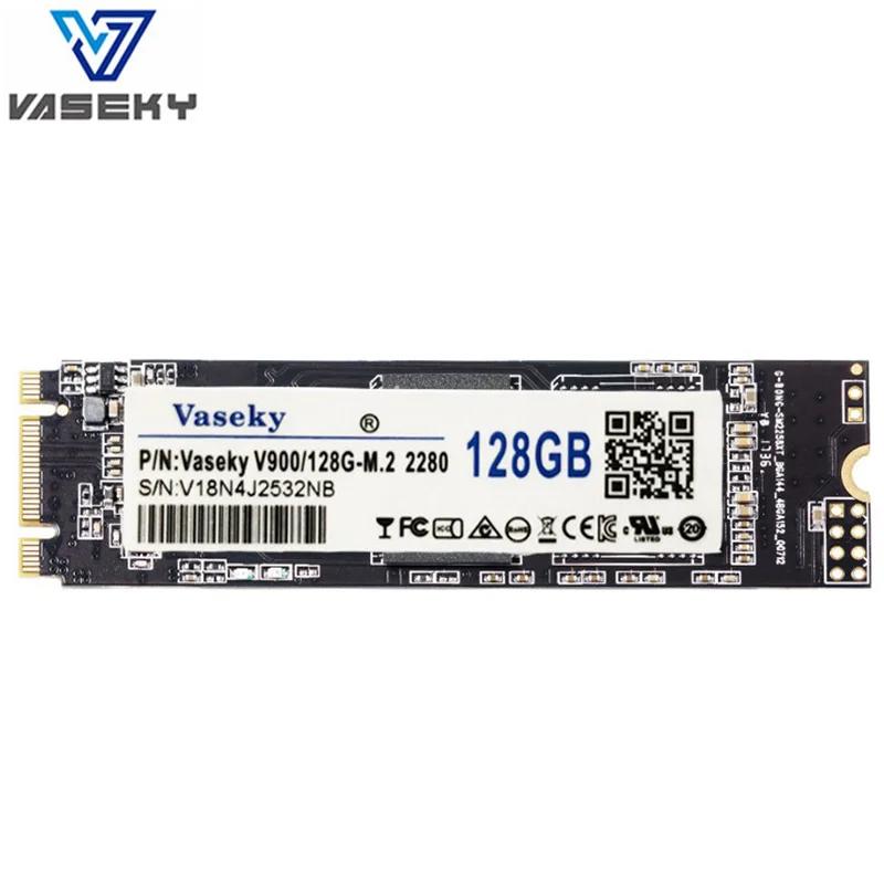 Vaseky Внутренние твердотельные накопители M.2 2280 256 GB 128 GB 60 GB SSD NGFF Разъем hdd M2 ssd жесткий диск 1,8 дюймовый ноутбук Тетрадь