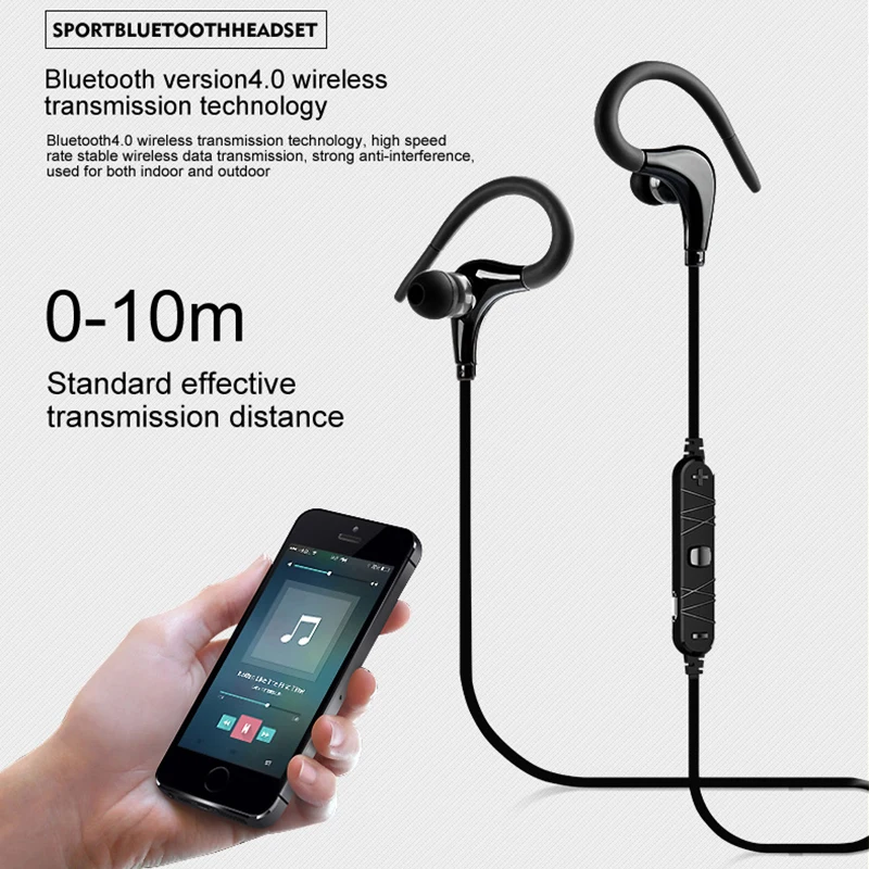 Спортивные Беспроводные Наушники AWEI A890BL Bluetooth наушники с микрофоном