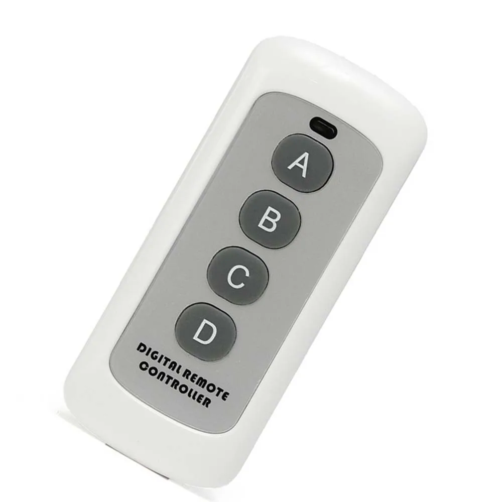 YuBeter 433 МГц EV1527 обучающий код переключатель дистанционного управления 4 кнопки РЧ передатчик беспроводной ключ для гаражной двери умного домашнего устройства