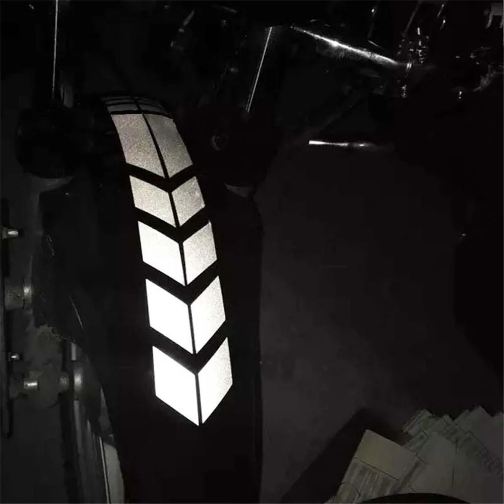 Светоотражающая наклейка на мотоцикл топливный масляный бак накладка наклейка защитная крышка Кафе Racer аксессуары мотоцикл наклейка Refictive Strip