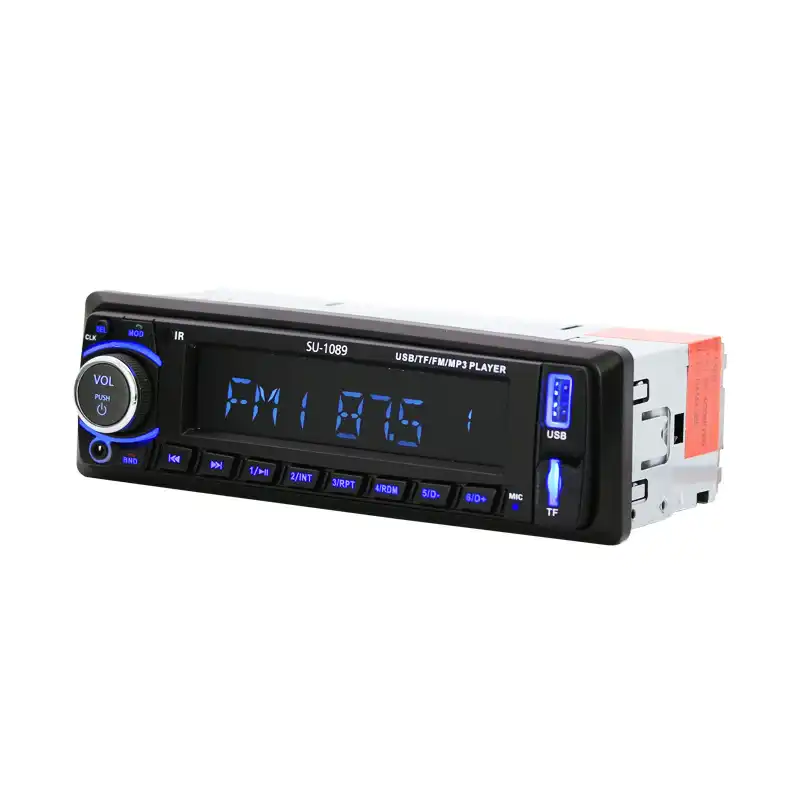 Автомагнитола 12 В стерео аудио плеер Bluetooth для телефона MP3 FM USB 1 Din пульт